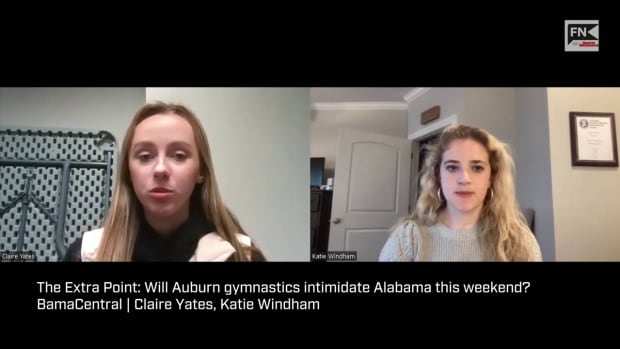 The Extra Point  Will Auburn gymnastics intimidate Alabama this weekend 